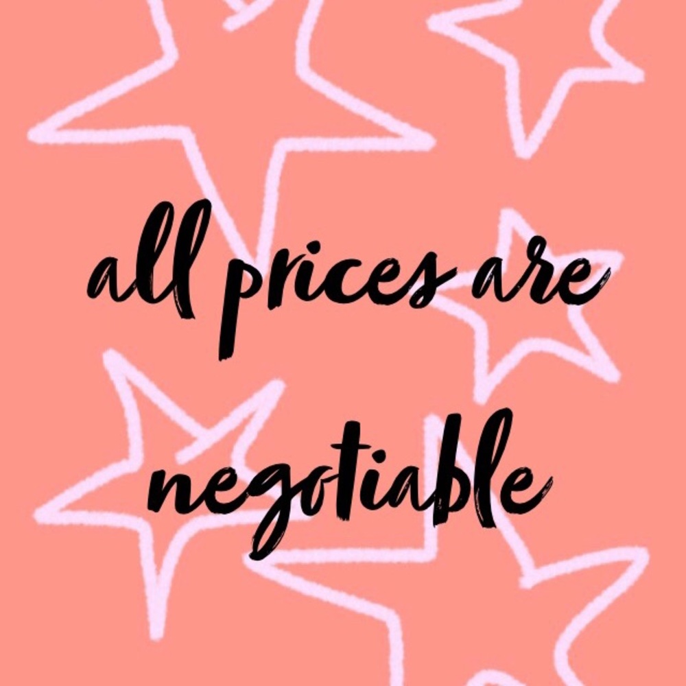 All prices are Negotiable